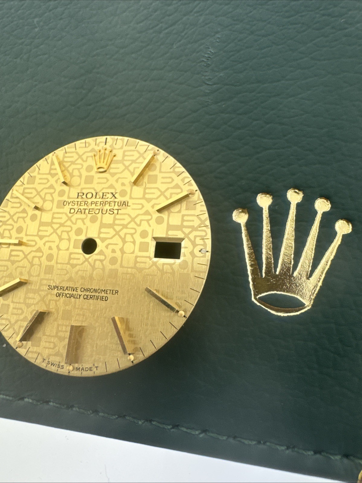 Rolex Datejust 36 Factory Champagne Jubilee Dial w/ Gold Hour Markers 16013 – D2
