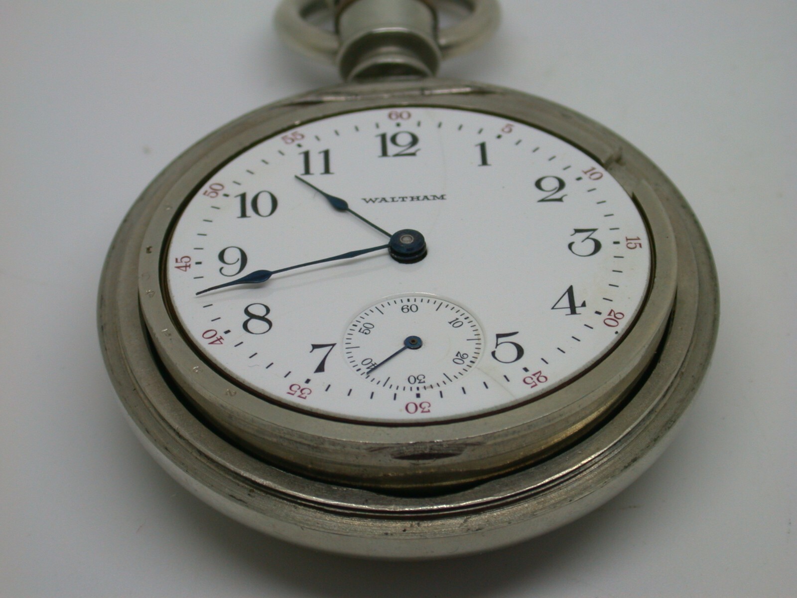 WATCHMAKERS – WATHAM 18 SIZE, MODEL 1908, 15 JEWEL MOVEMENT –VINTAGE–36MF29