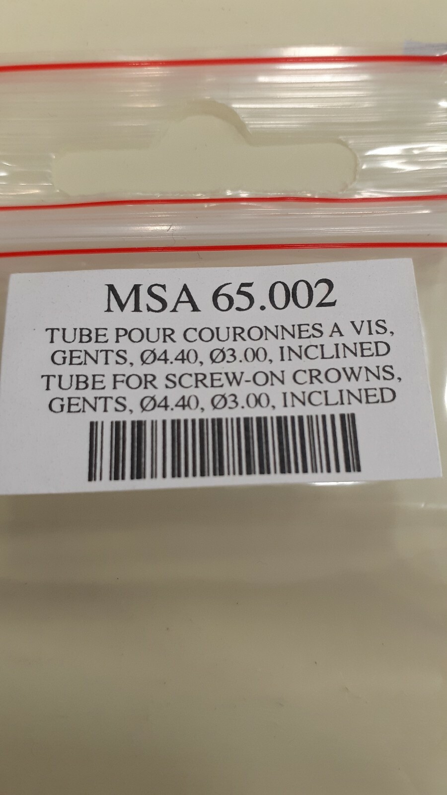 10 Crown Tubes Compatible Rolex 65.002