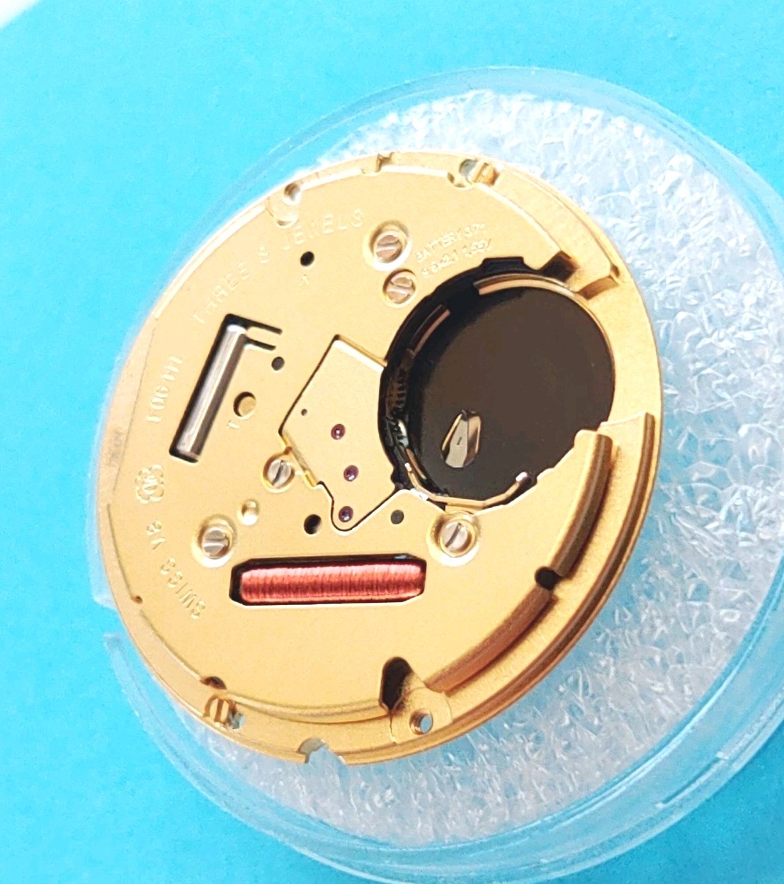 ETA F06.111, Date @3, 11.5″‘-3 Jewel Movement. Sets,Runs,Keeping Time 24 Hrs.