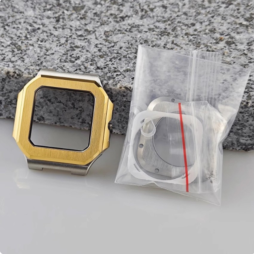 Nautilus-style Modified Screw-Back PP Case for NH35/NH36/NH38/NH39/NH34 Movement