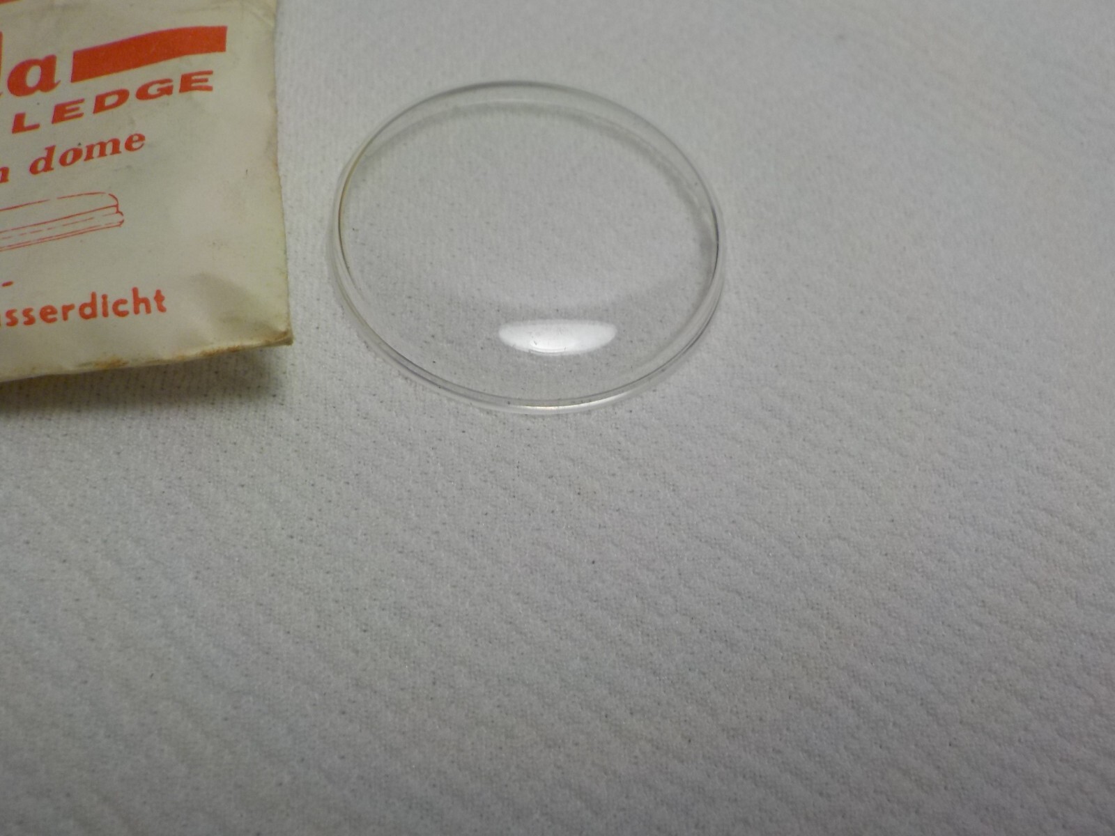 STELLA WEDGE LEDGE EXTRA HIGH DOME WATCH CRYSTAL 322 REPLACEMENT 30 3/4 XHEC