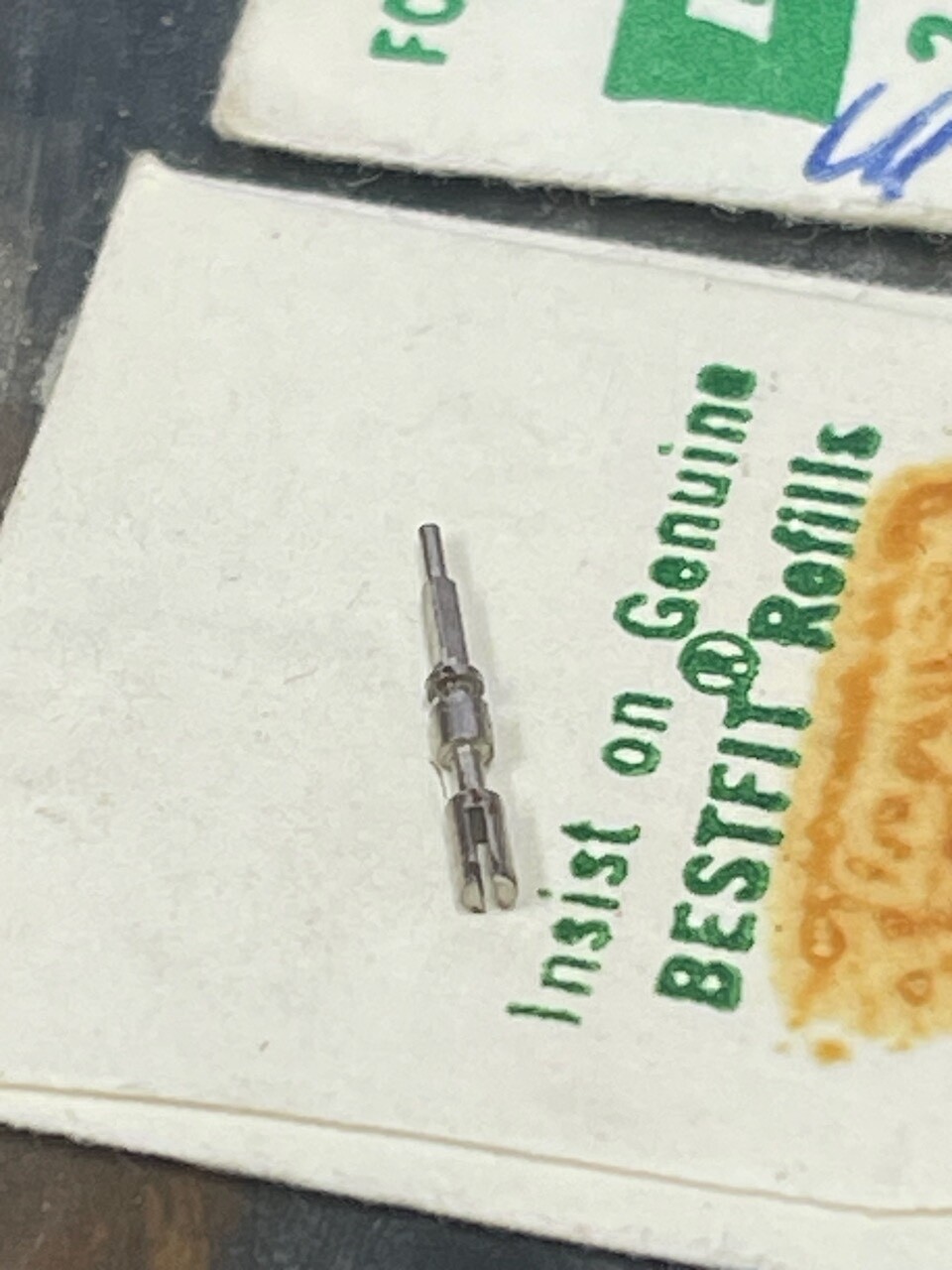Vintage Hamilton Benrus ETA 2451 Female Half movement side of 2-pc stem 360/265