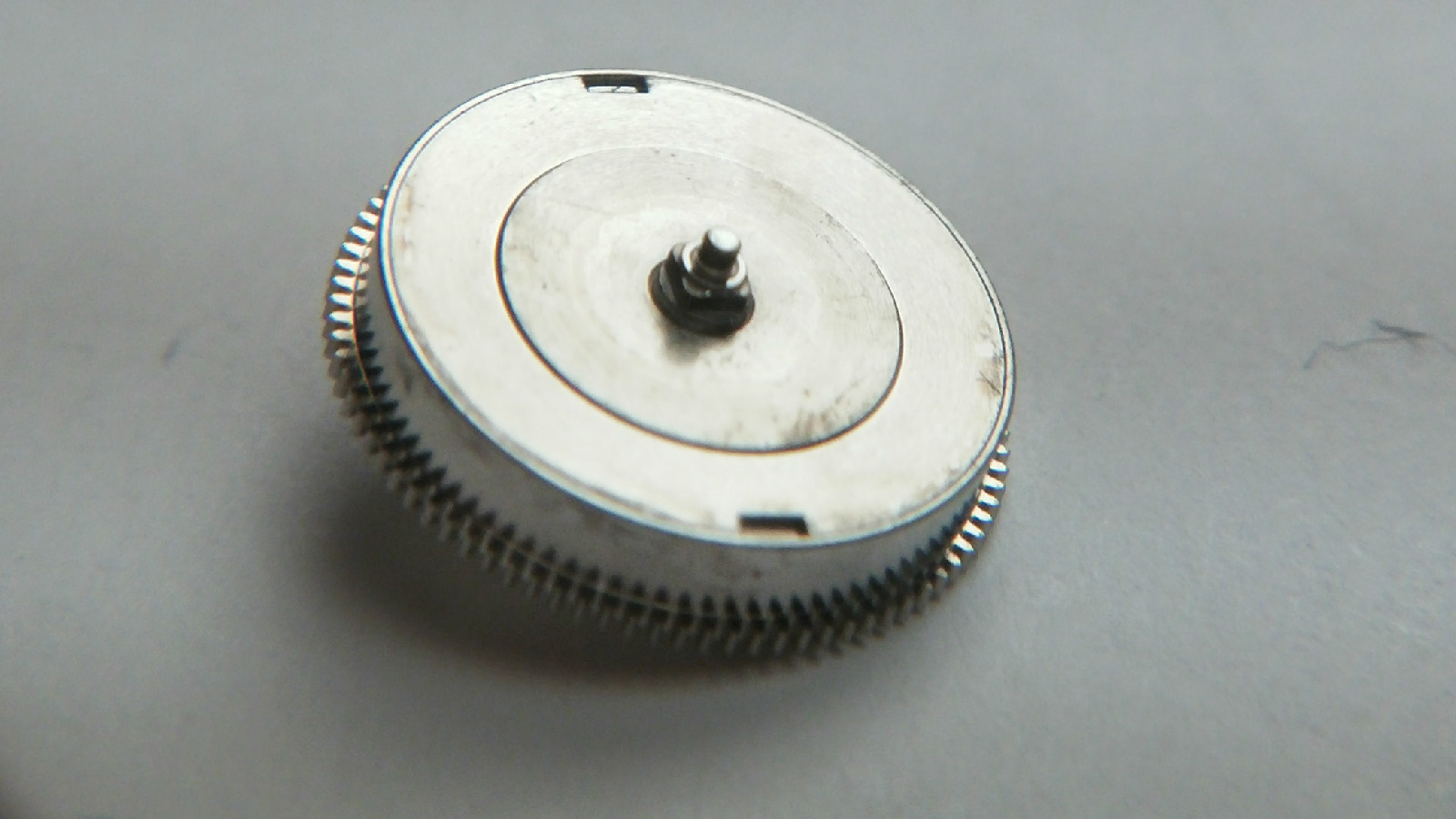 Le Coultre 910 / 911 part 7182 1 Complete Alarm Barrel and Arbor with Mainspring