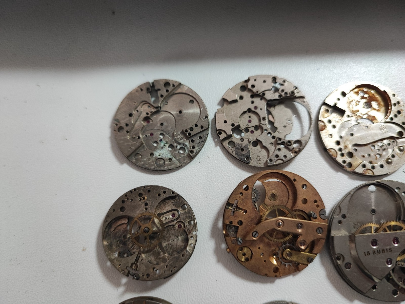 mix AS Watch Main Plate lot AS 1423 AS 1916 AS 1203 AS 1691/93 ST 1940/41 others