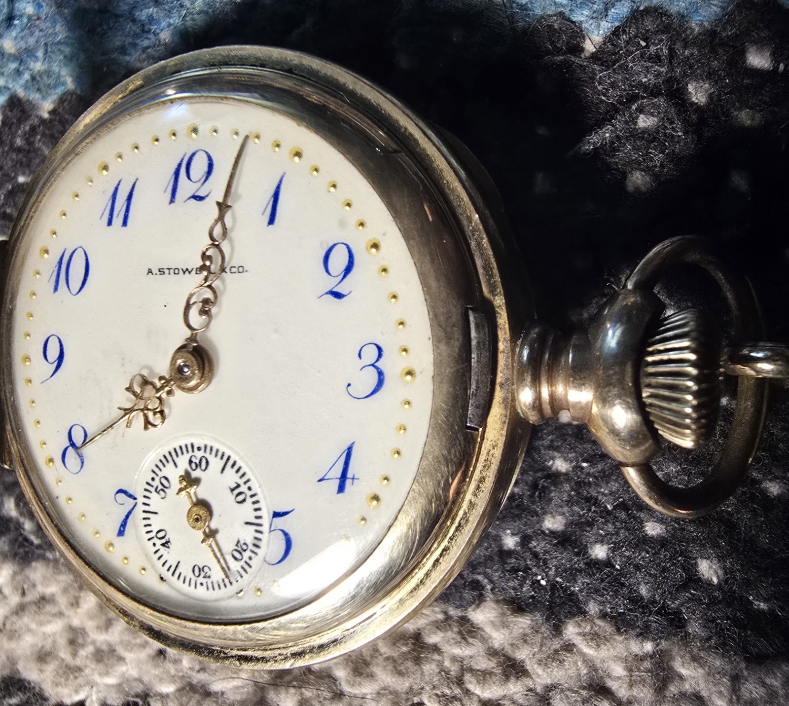 1903 Near Mint Size 0 Waltham Seaside with fancy O’Hara dial Runs and keeps time
