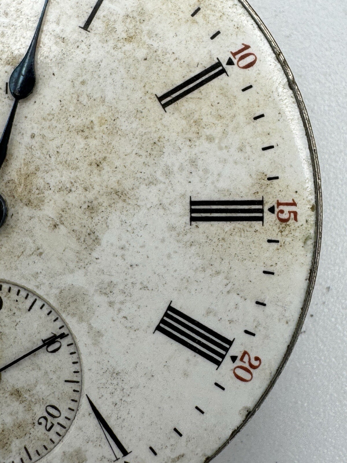 Vintage Elgin 16s 7J Grade 290 Pocket Watch Movement For Parts Or Repair