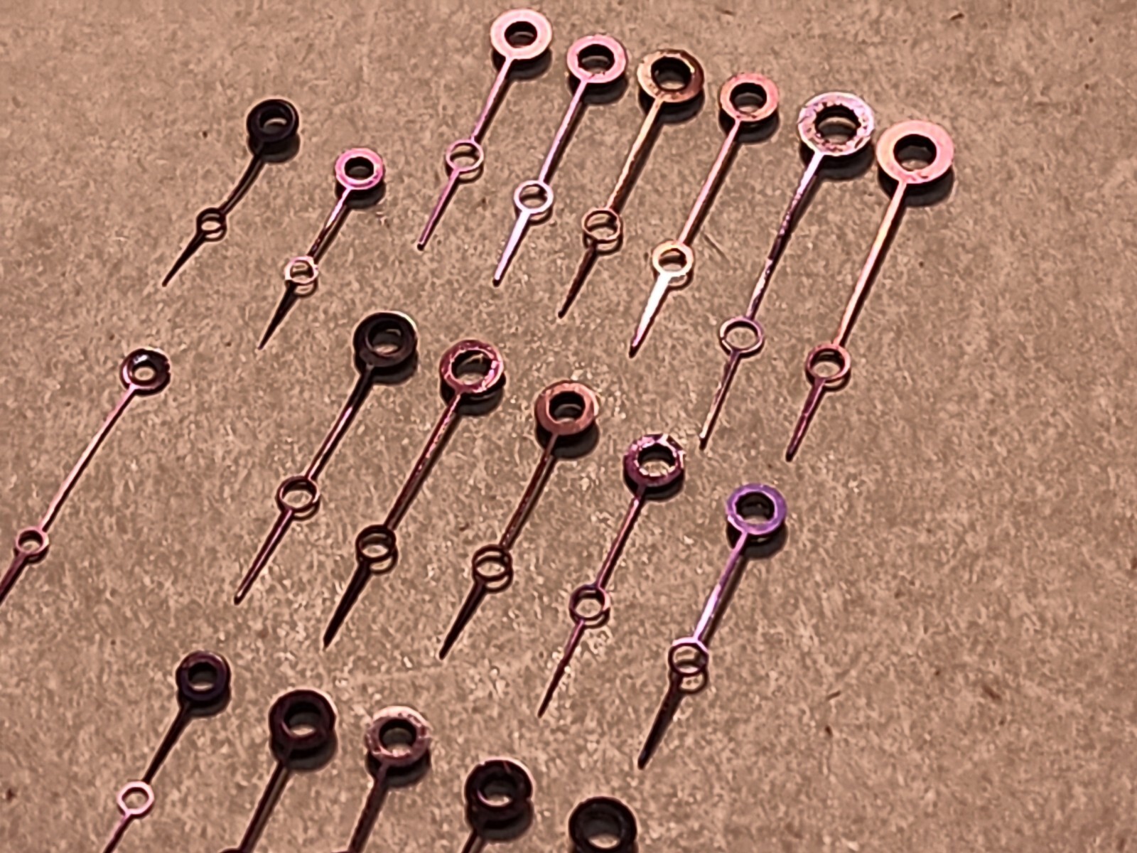Lot Of American Pocket Watch Plum Moon Hour Hands