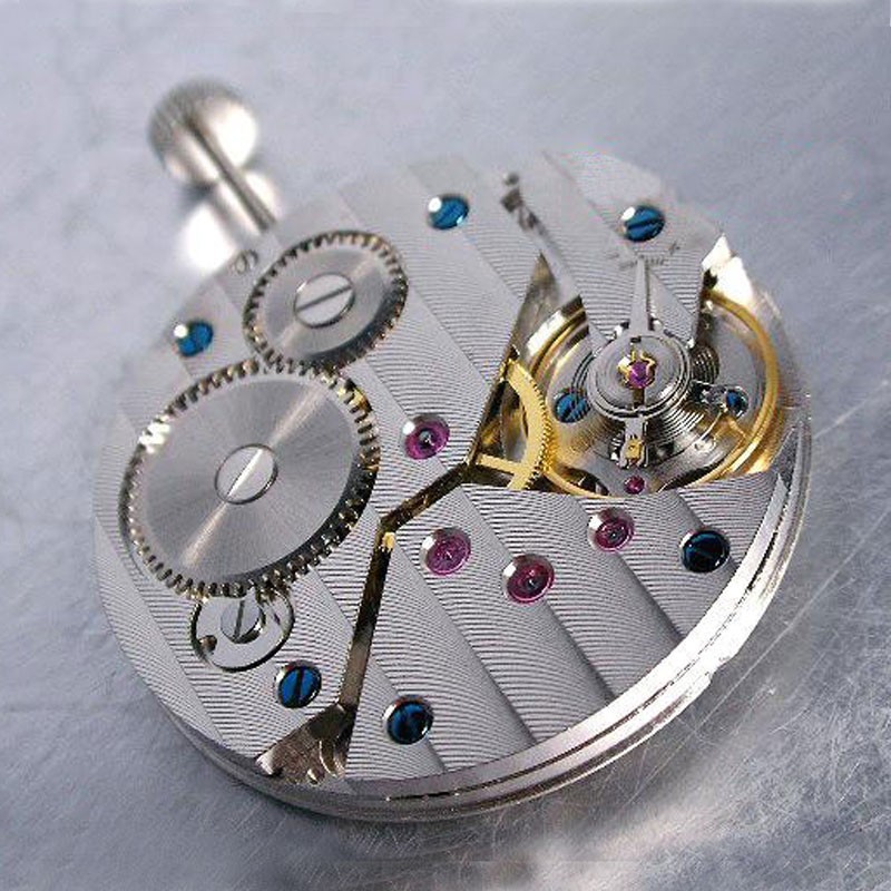 17 Jewels 6497 mechanical hand winding mens classic vintage watch movement M02