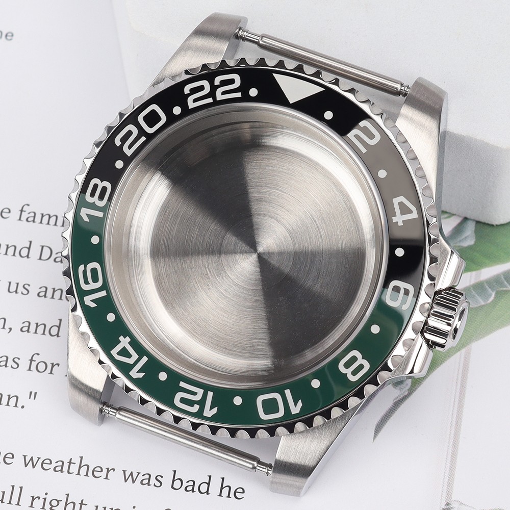 FEIYASHI 40mm Steel NH35 Watch Case Oyster Sapphire For Seiko NH35 36 Miyota8215