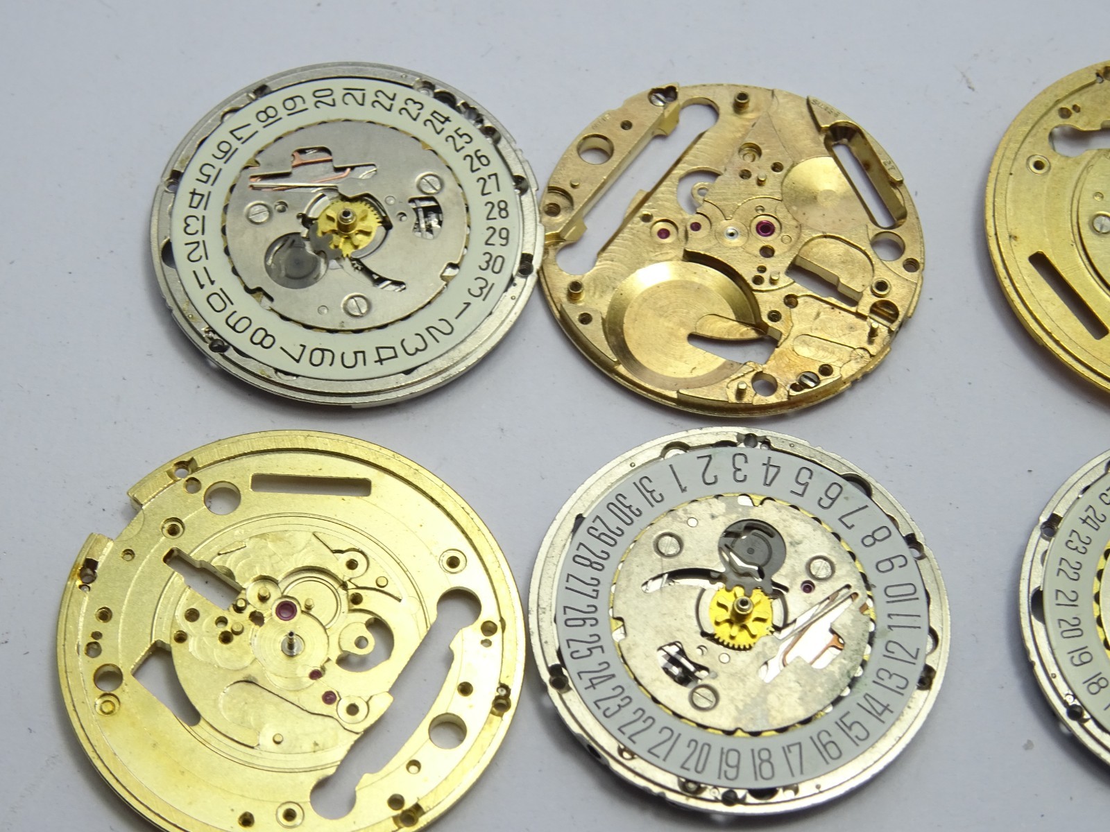 PUW 241 240 243 Watch Movement Spare Parts Stem Horology Watchmaker Date Wheel