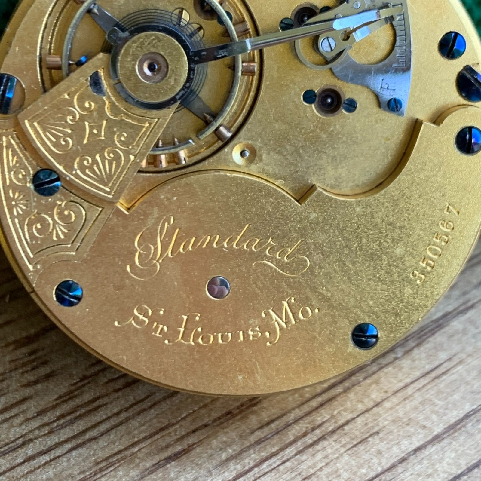 1890 Rockford Grade: 85 18S 15J Private Label Hunting Case Pocket Watch Movement