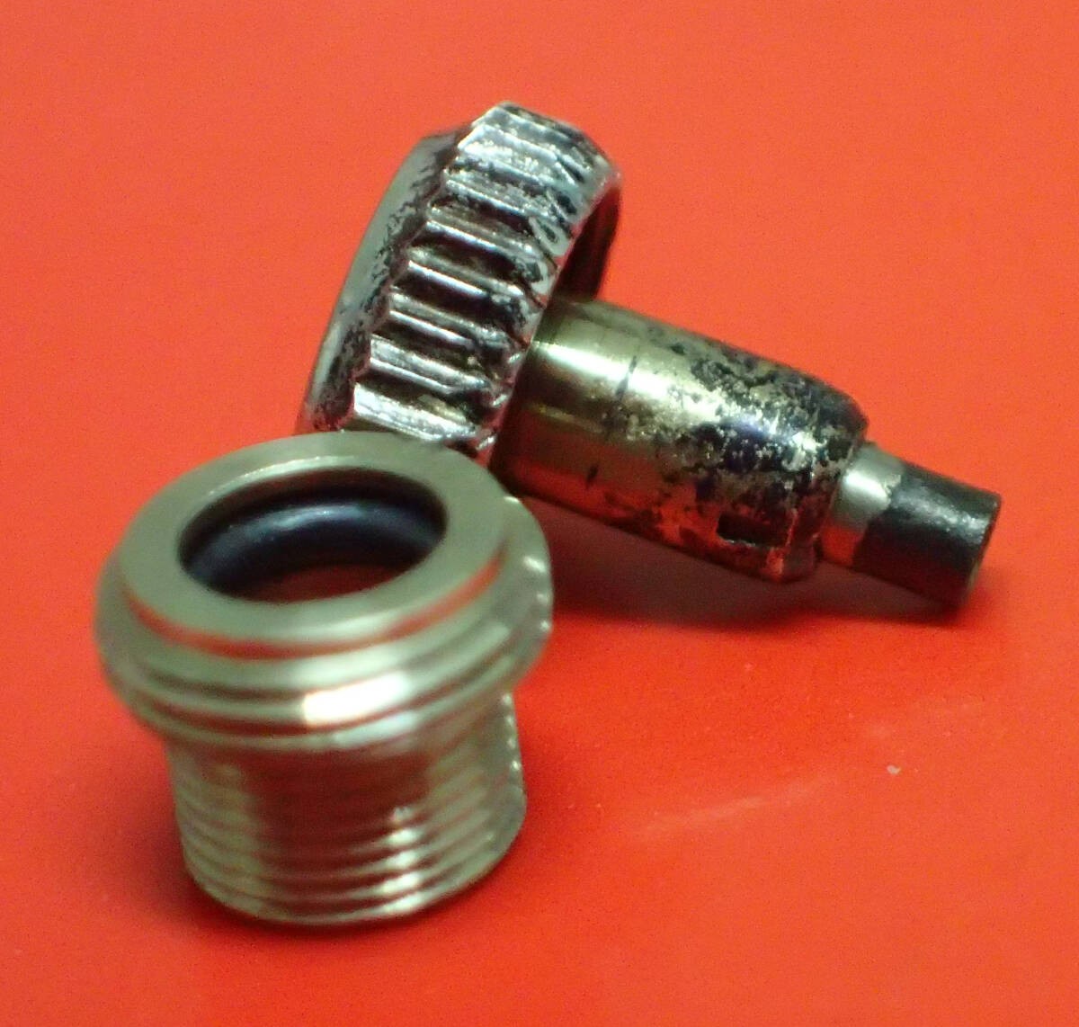 Genuine ROLEX Oyster Crown & Tube Set 5.4mm Bubbleback Oyster Royal #413
