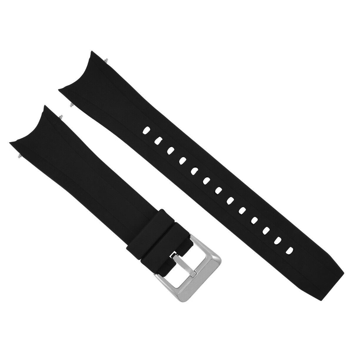 23MM BLACK ECO-DRIVE BAND FOR CITIZEN B741-S066450 E168-S070830 E168-S070830 TQ
