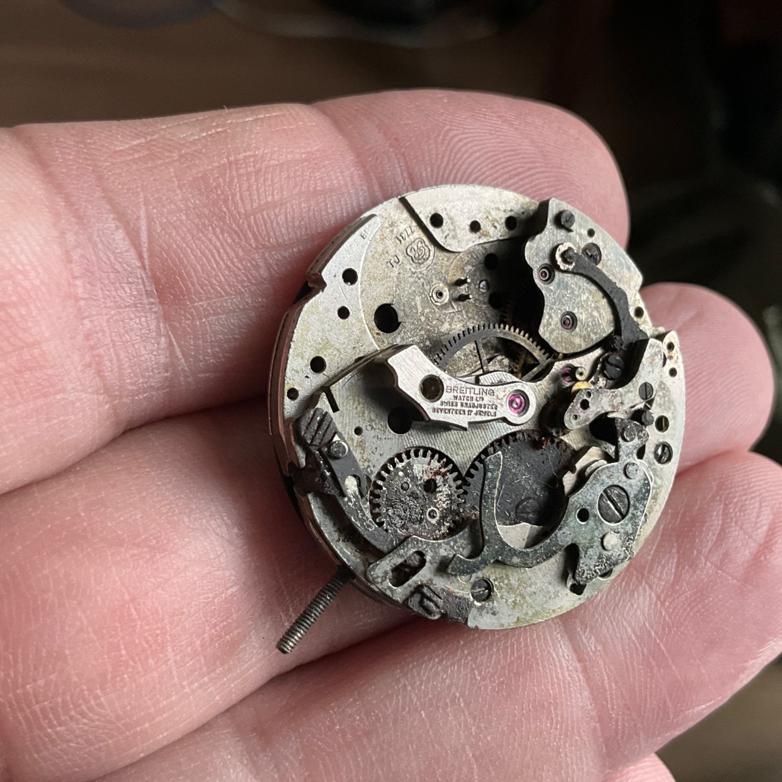 VINTAGE BREITLING SUPEROCEAN MOVEMENT DIAL REF. 2005 1967 – 100% GENUINE #9003B2