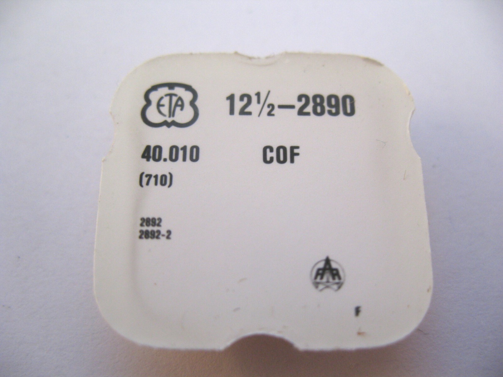 ETA 2890,2892,2892-2,2892A2,2893-1,2893-2,2894-2,2895-1,2896 PALLET COMPLETE 710