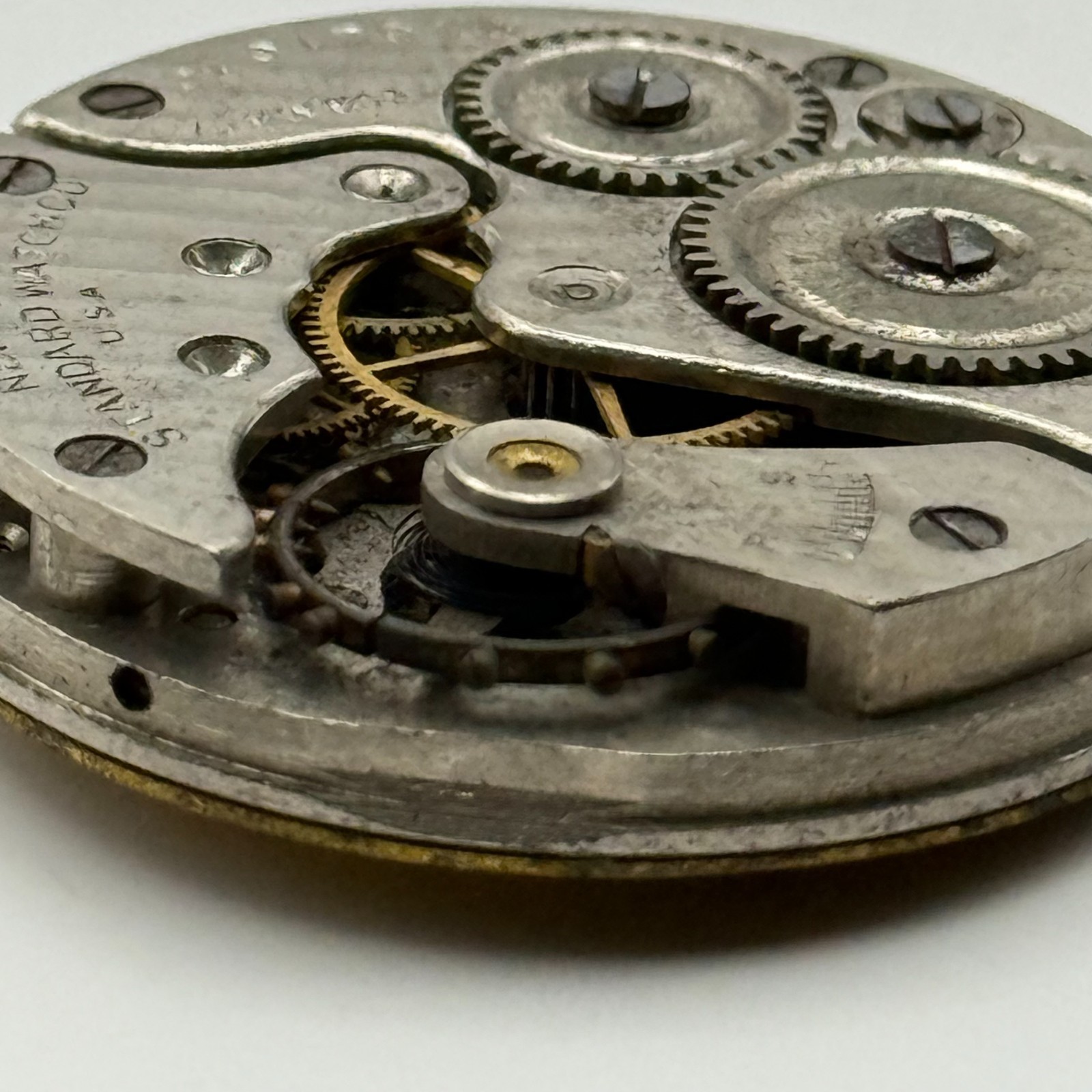 New York Standard Grade 306 Watch Movement Model BI American Antique 0s Parts
