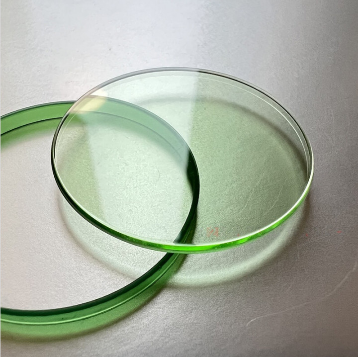 Green Watch Mineral Glass&Gasket for Rolex Milgauss 116400GV Crown at 6-