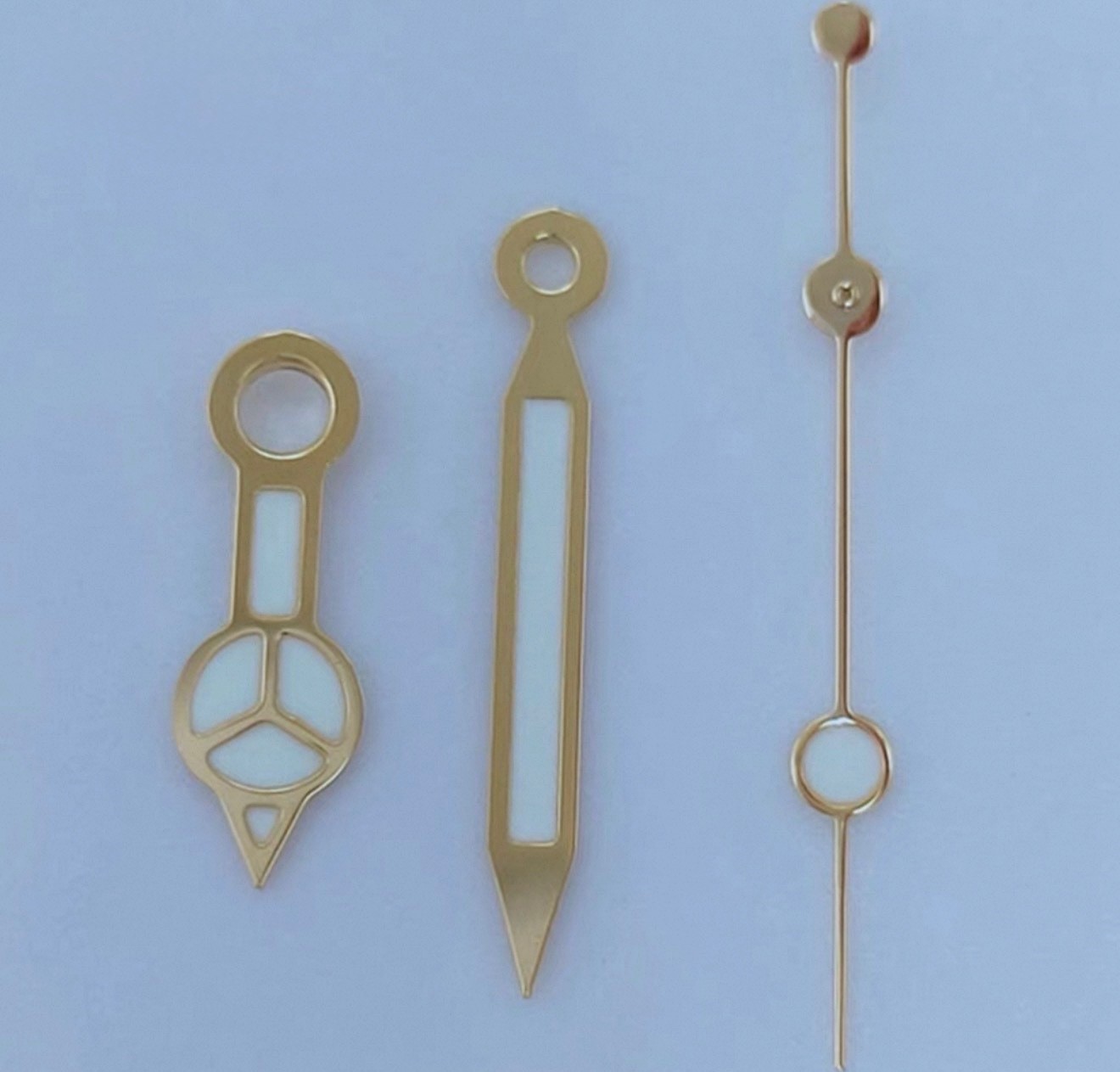 1 Set Watch Hands For Seiko NH35 NH36 ETA2824/2836 Luminous 8×12.5×12.5mm Gold