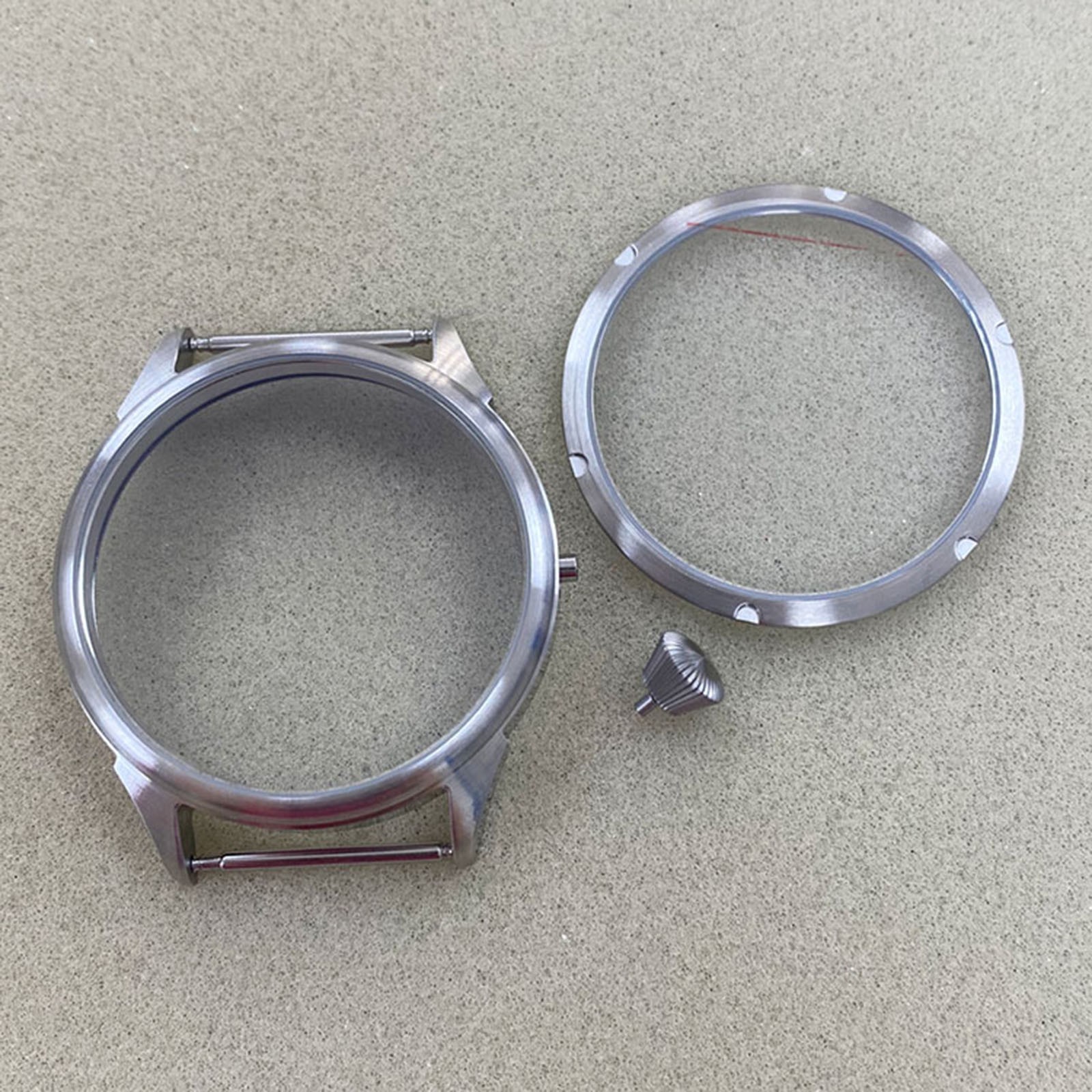 42MM Stainless Steel Watch Case for ETA 6497 6498 ST3600 Hand Winding Movement @