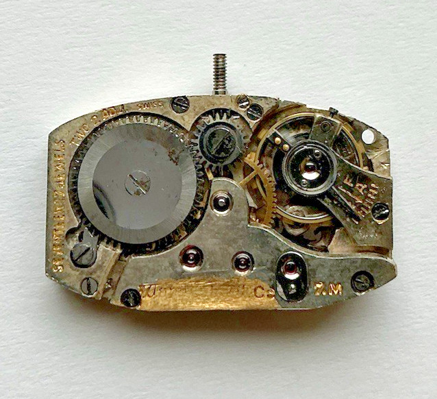 Vintage Michel 640 / Incomplete Watch movement / Runs