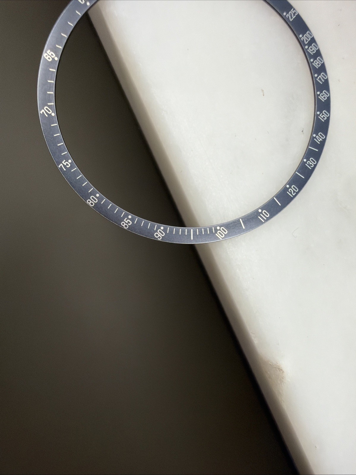 OMEGA SPEEDMASTER GreyFaded insert TACHYMETRE 145.022 /145.0022 Blue