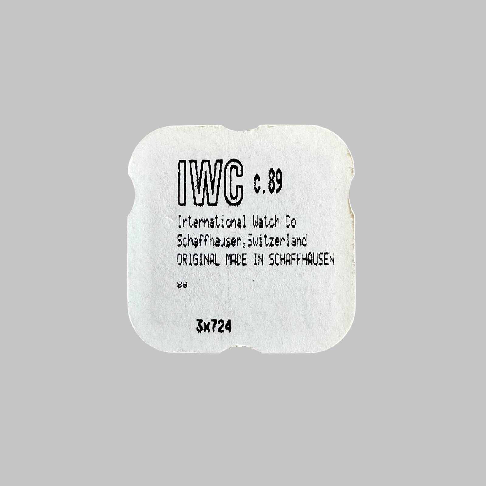 Iwc C. 89 balance staff 724