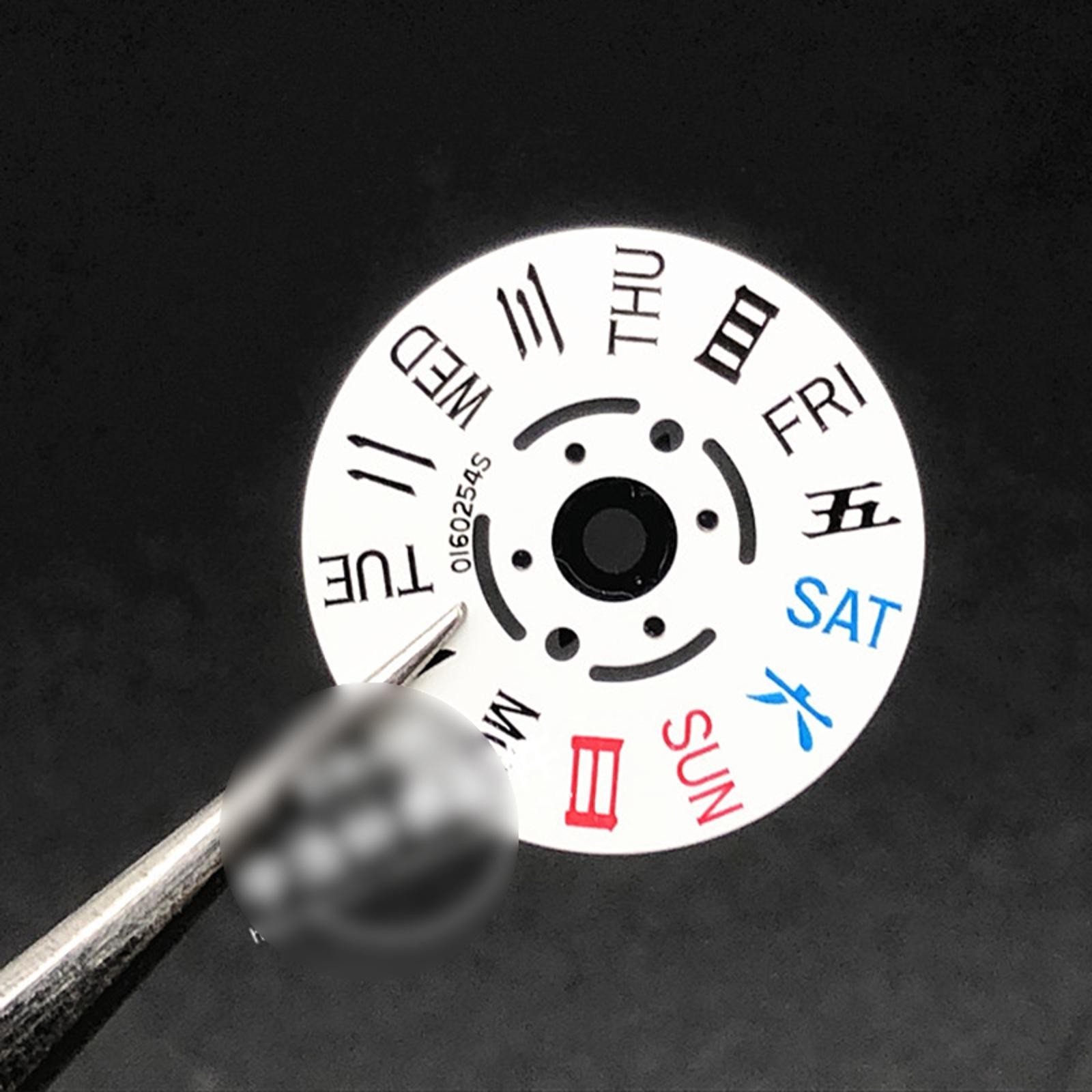 Watch Movement Date Wheel Dail Repalcement For NH35 NH36 NH37 7S26 7S36 SKX007 k