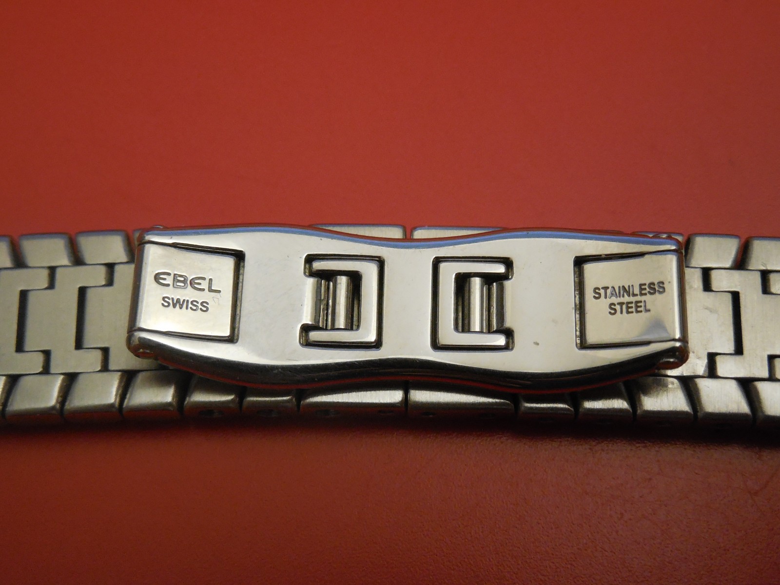 EBEL TUTONE STEEL 13MM STRAP BAND BRACELET FOR 25MM LADIES CLASSIC WAVE