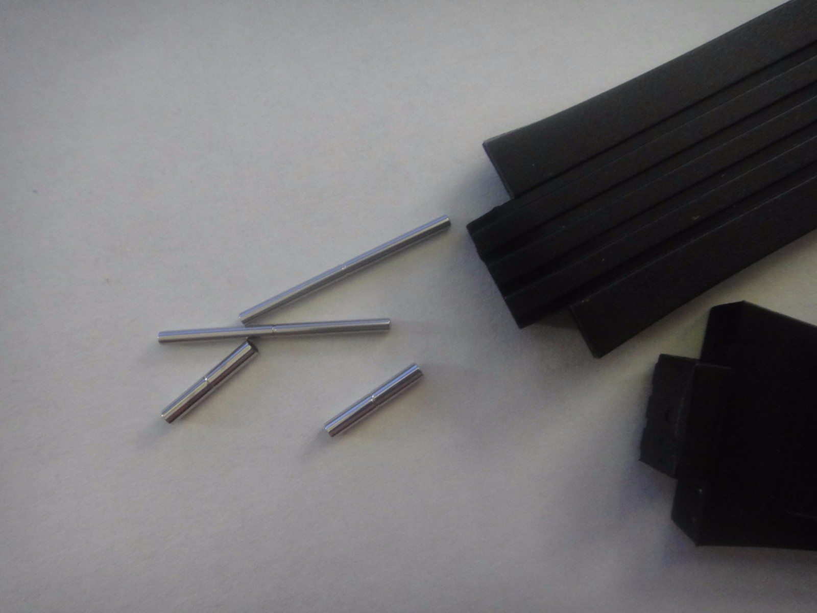 ORIS bar pin.tube for # 42501 TT1 Williams F1 Rubber band strap 635.7595 / 7560