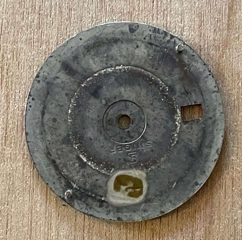 Vintage Rolex Oysterdate Precision Watch Dial for 6694 Gray Blue
