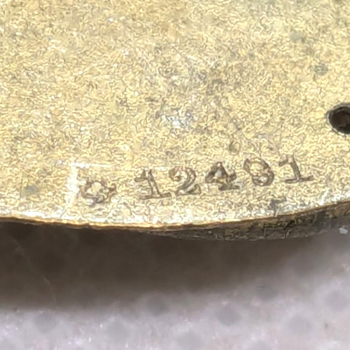 Vintage Bevilard Pocket Watch Mechanical Movement Swiss Gilt Finish 40 mm 12491