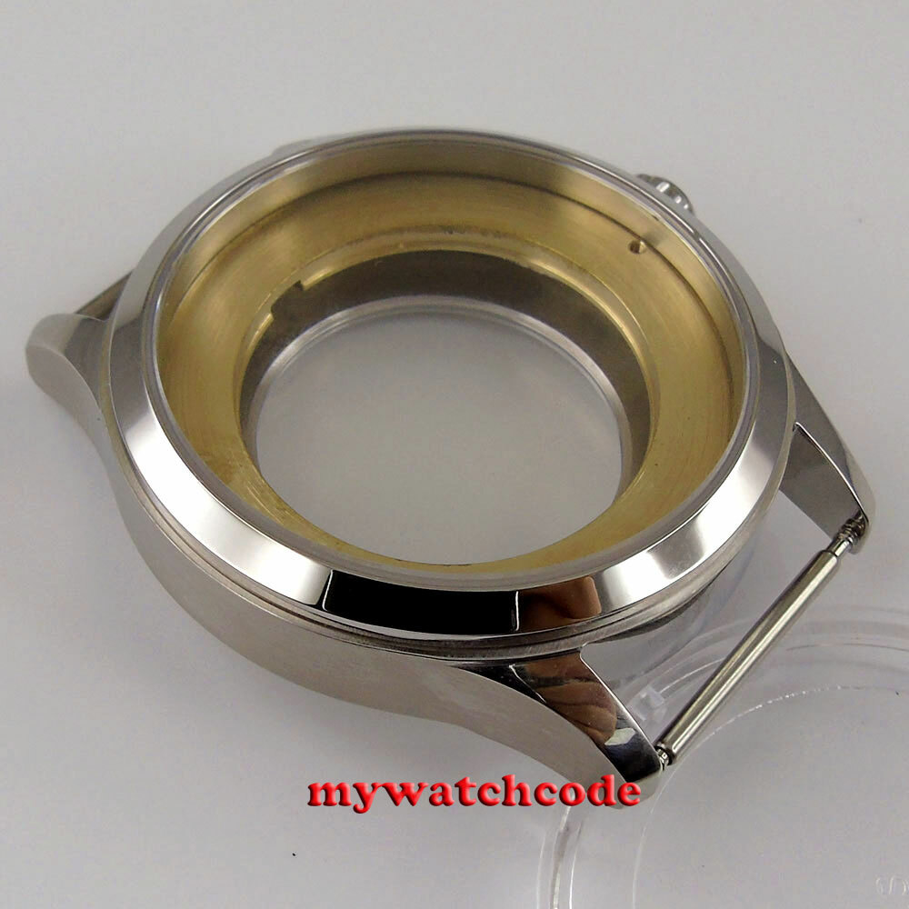 42mm 316L solid steel Watch Case fit Miyota 8215 2813 NH35 NH36 (case+dial+hand)