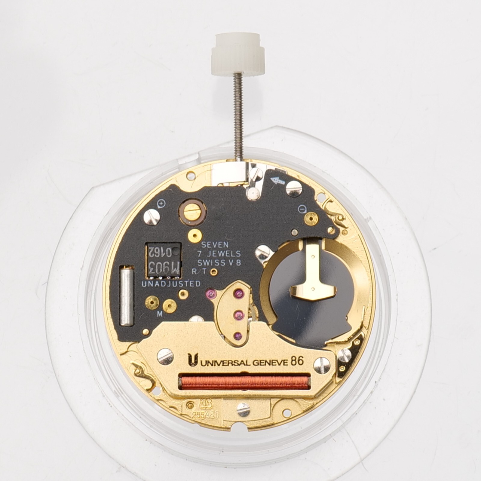 ETA 255.481 Universal Geneve Caliber 86 New Quartz Wristwatch Movement NOS