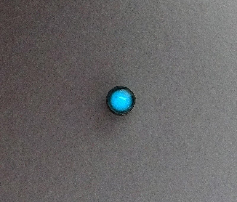 Genuine Rolex Submariner Ceramic 116610 114060 Watch Lume Dot Pip Neon Blue