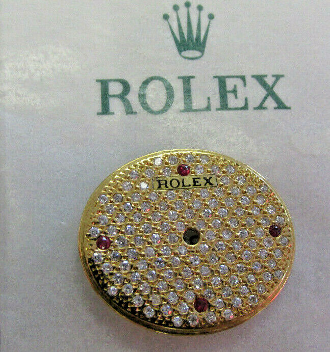 Rolex Factory Diamond & Ruby Dial for Rolex Cellini Woman’s Watch MAKE OFFER
