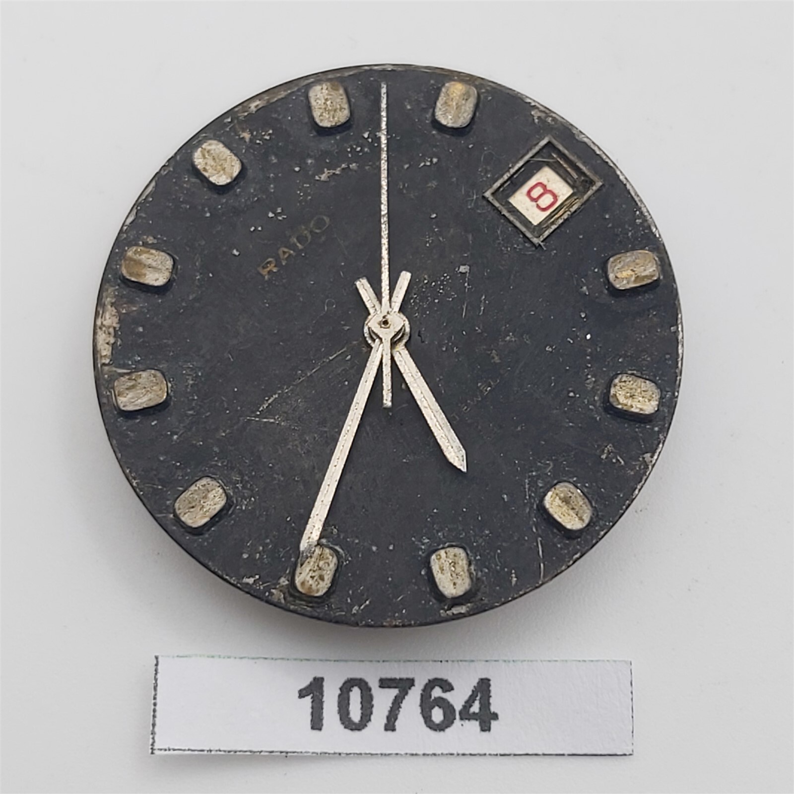 USED RADO PURPLE HORSE MANUAL WIND MOVEMENT DIAL HANDS WATCH KIT BVT010764