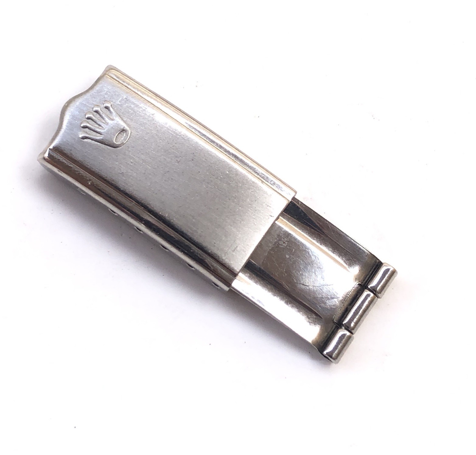 Genuine Vintage Rolex ladies Clasp Buckle S. Steel 11mm. Hecho en Mexico