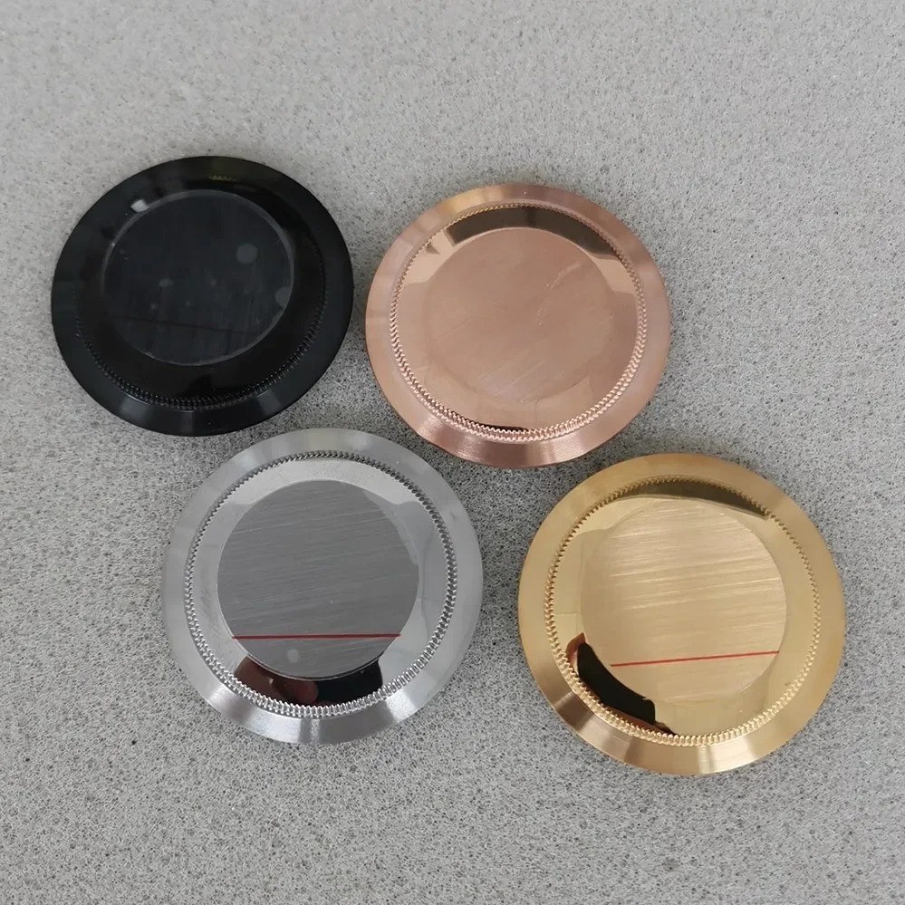 Stainless Steel Case Back Cover Bottom Watch Mod Parts For 40mm SUB & 39mm Case