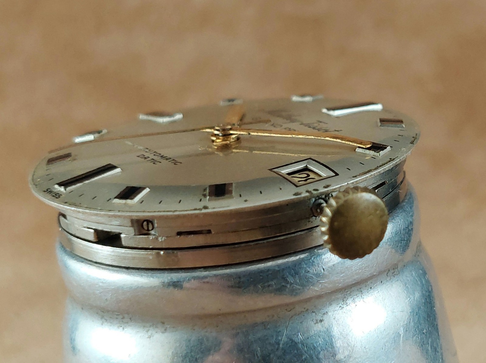 Vintage MATHEY – TISSOT Automatic Movement Caliber 4007N & Dial. Working!