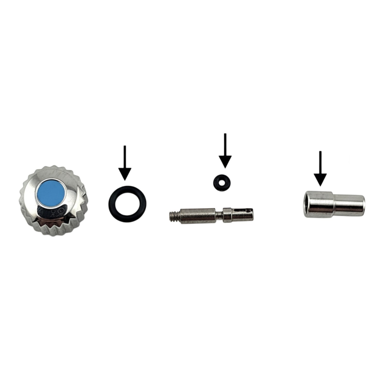 NEW OMEGA FLIGHTMASTER 145.026/145.0026 COMPLETE CASE REBUILD KIT MINERAL GLASS