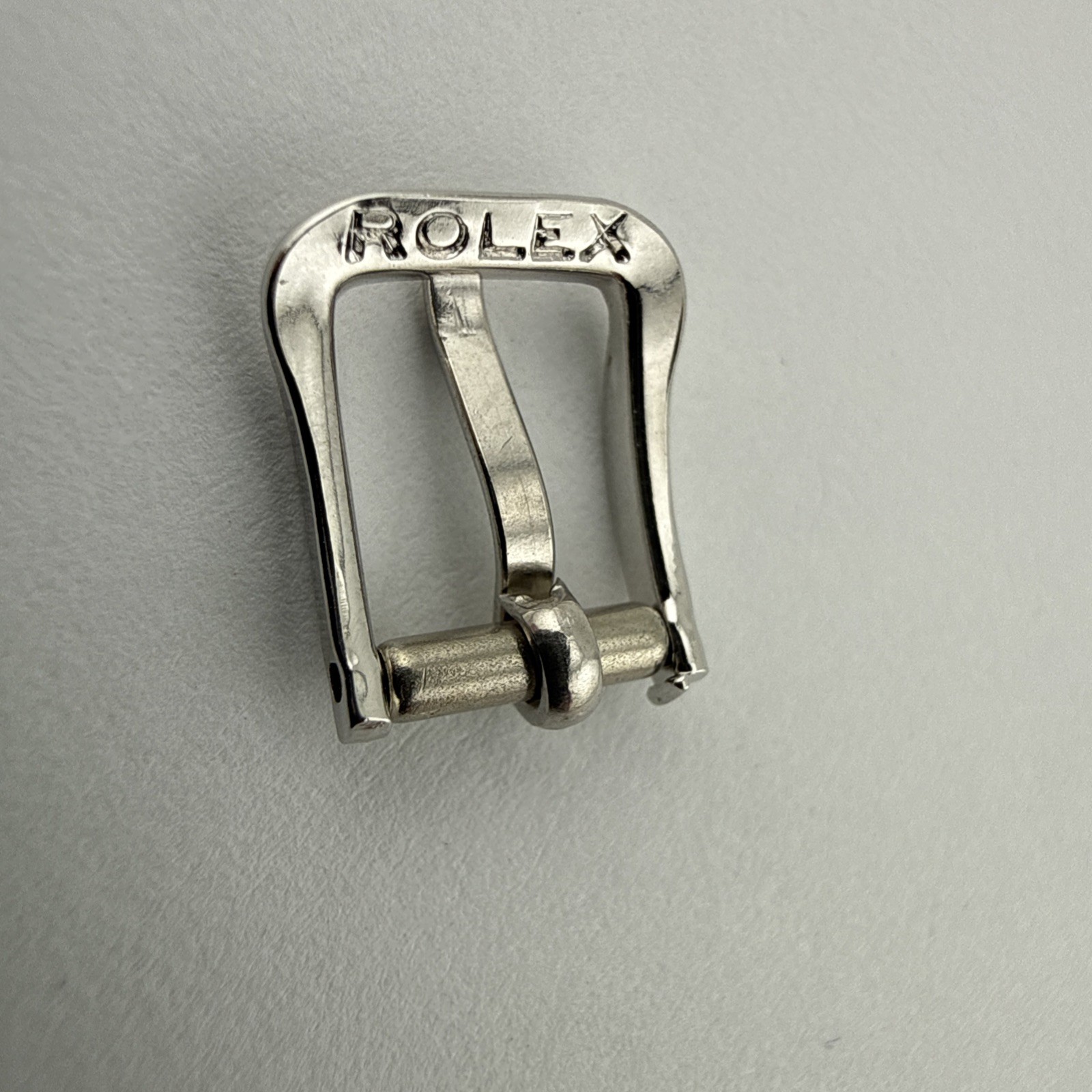 Genuine Rolex 6mm Wristwatch Band Stainless Steel Tang Buckle New Old Stock