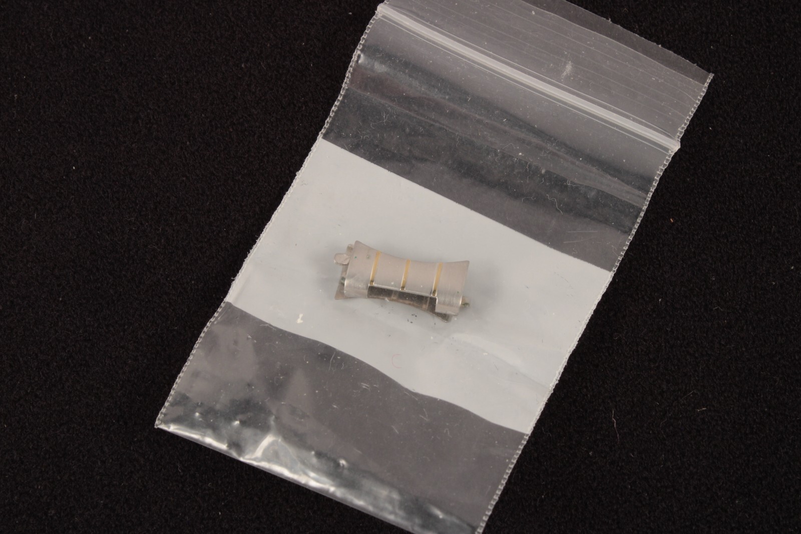 Extra Croton Watch Band Links Heavy Stainless 2-Tone Vintage 18mm Never Used