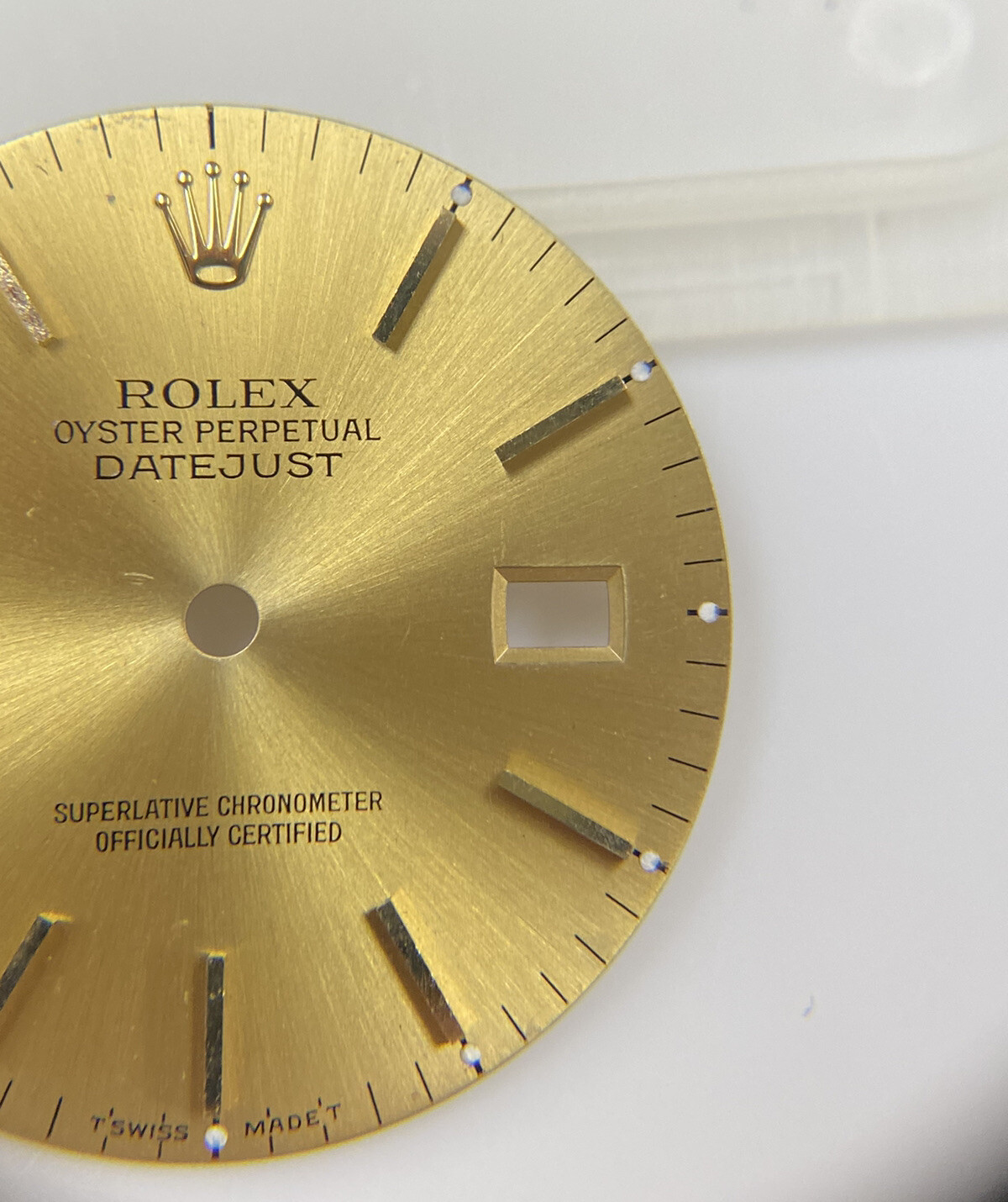 Genuine Rolex Datejust 36mm 16013 16233 Cal 3035/3135 Gold Dial