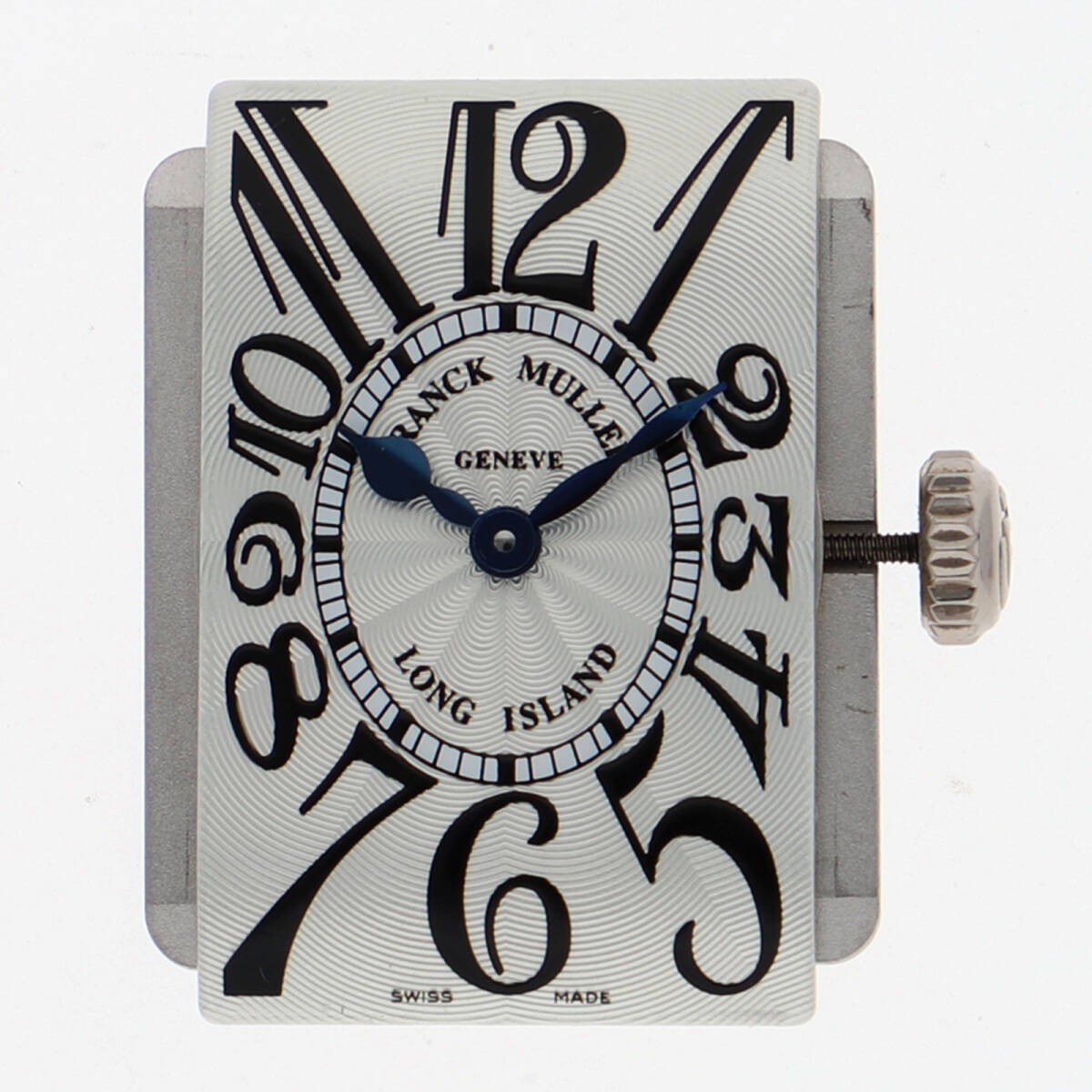 FRANCK MULLER Genuine Movement Long Island Cal.772 Parts Silver Color SS Working