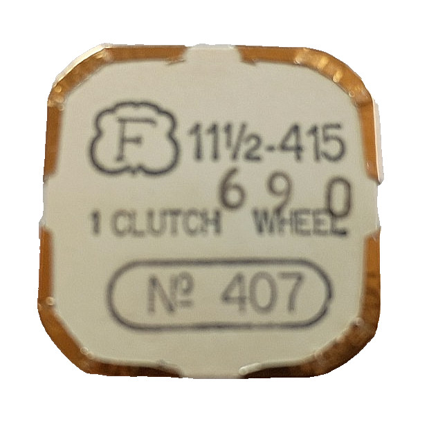 Felsa 415 690 Clutch Wheel watch part #415 No.407