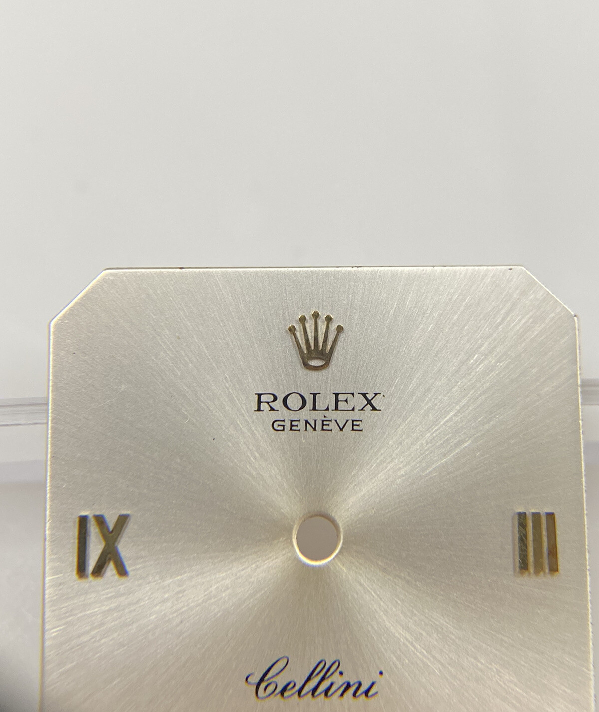 Original Rolex Cellini Silver/Yellow Gold Dial Ref. 4150 Cal. 1602