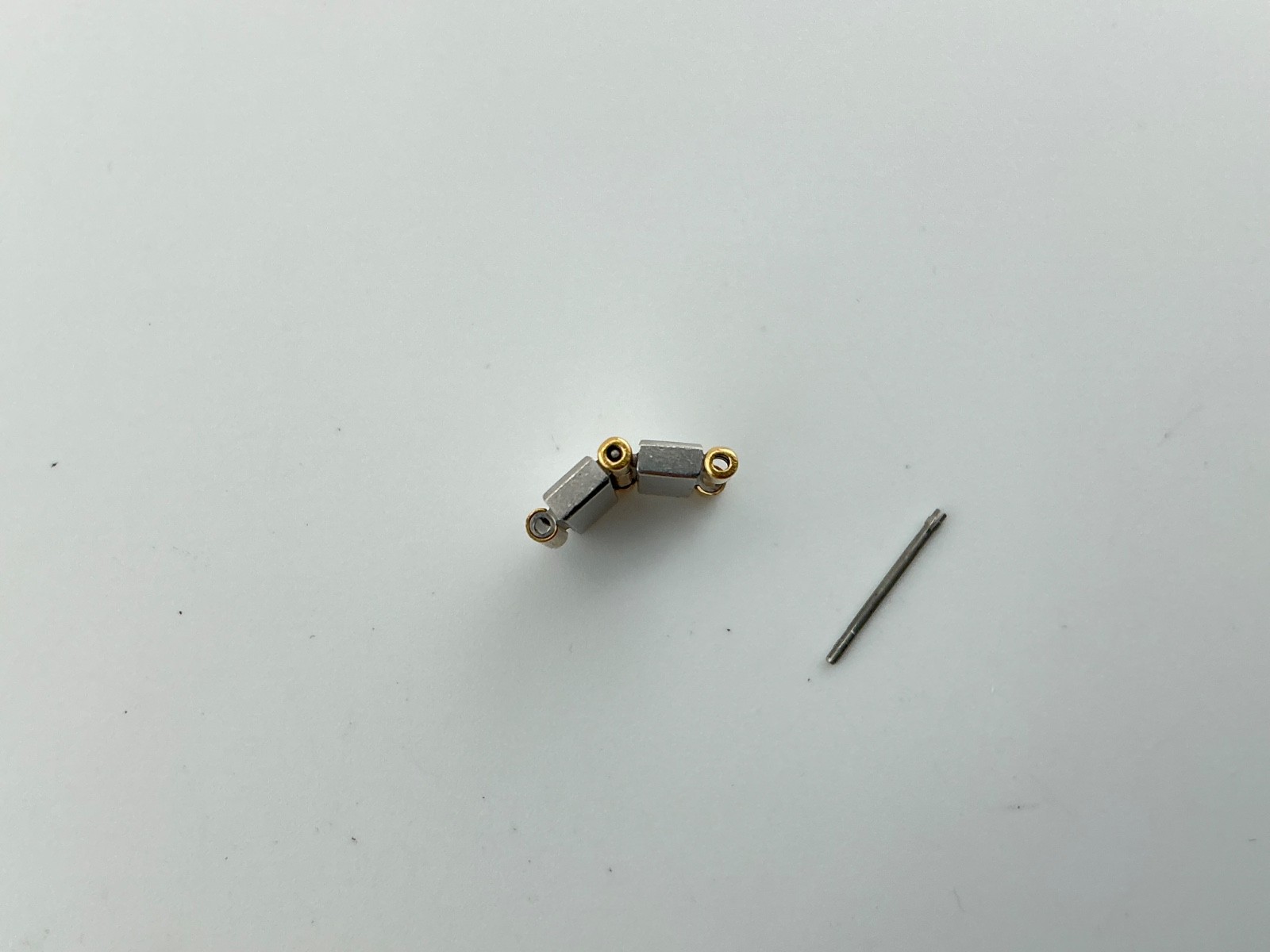Authentic Factory OMEGA Constellation 12mm 18K SS Full bar 2 Full Links 6104/465