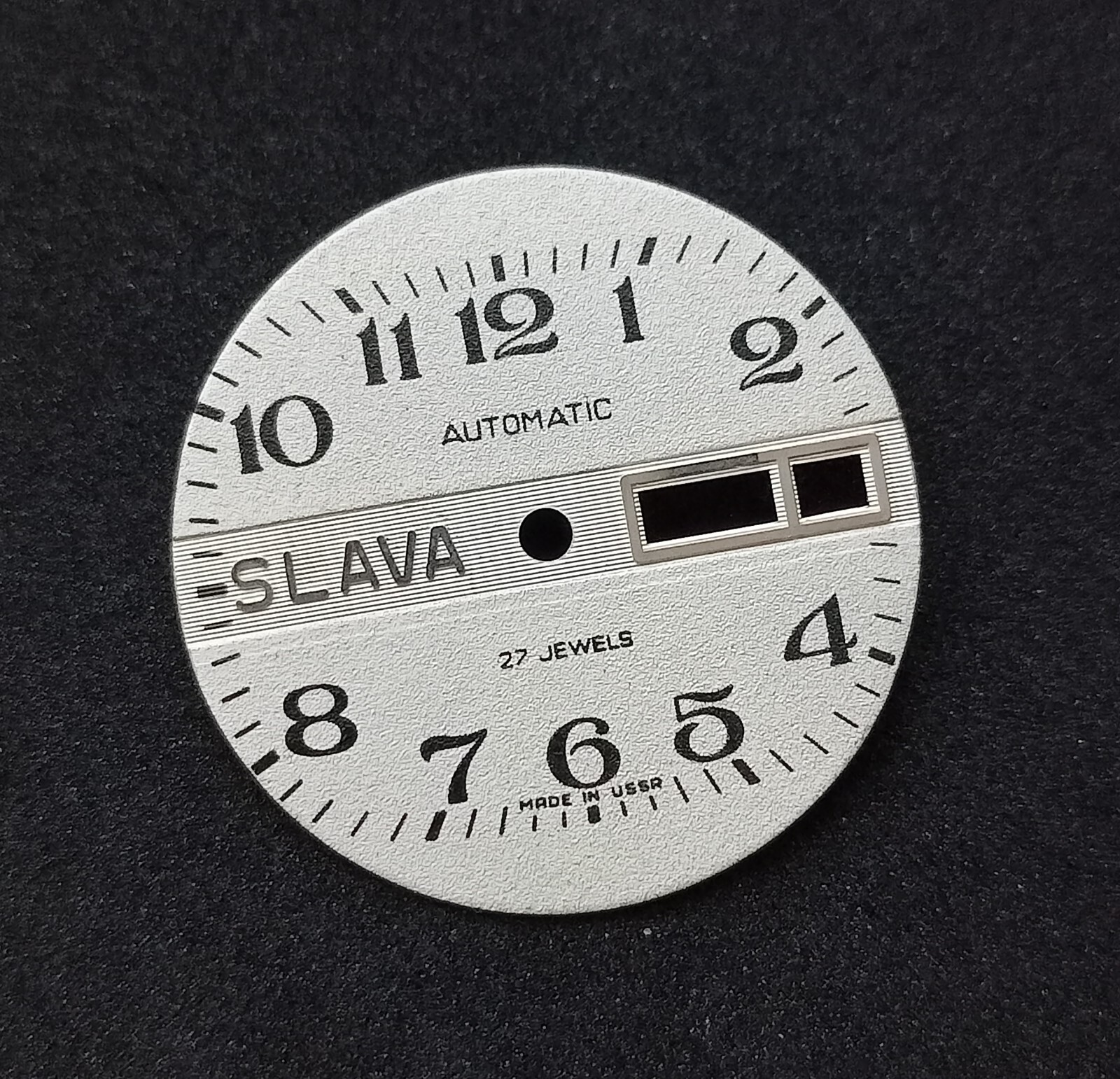 Slava TV automatic new original dial Soviet watch USSR