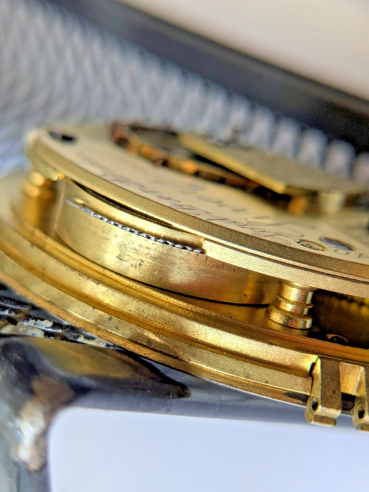 W.L. Lawson Liverpool Fusee Pocket Watch Movement 46.4mm Lord St Parts Repair 51
